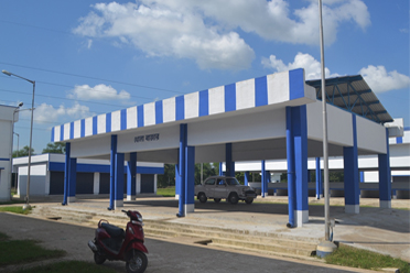 Open Market Shed,Adisaptagram Block Seed Farm Krishak Bazar